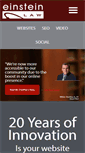 Mobile Screenshot of einsteinlaw.com